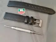 Quality leather strap to fit tag heuer lady f1 formula one watch + tool +s bars