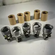 5 Extended Bulb Sockets Lamp Chandelier Part K 4