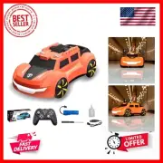 Dual Spray Remote Control Car Toy for Kids 4 5 6 7 8, 360°Rotating RC Drift C...