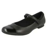 Girls Clarks Mary Jane Style School Shoes Scala Gem Y