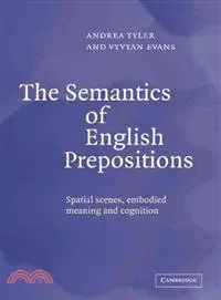 在飛比找三民網路書店優惠-The Semantics of English Prepo