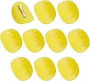 [Generic] Potato Chips Hair Clip, Potato Chips Clips for Hair | 10 x Artificial Potato Chips Hairpin, Creative Funny Chips Hair Clips - Creative Funny Simulated Potato Chips Shape Hair Clips