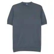 [Fedeli] Fedeli Fine-knit T-shirt 50 IT BLUE