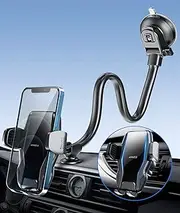APPS2Car Phone Holder for Car Windshield/Dashboard/Window, Cell Phone Mount for Car Truck, Compatible with iPhone, Samsung, Google, LG and More