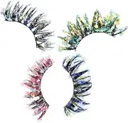 [Beavorty] Luminous False Eyelashes Makeup Wispy Lashes Natural Look Individual Eyelashes