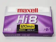 Maxell P6-120 Hi-8 Profesional Quality 120 Minute Video Cassette NEW SEALED