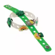 US Toy Company SP169 St Pats Plug Bracelets-6-Pc