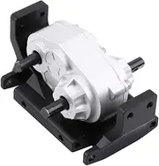 SPYMINNPOO Metal Gear Transmission Case for SCX10 / D90 1/10 RC Crawler Car, Easy Installation for Offroad Enthusiasts