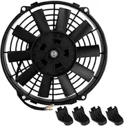 SOULONG Car Cooling Fan 12V 80W Car Cooling Fan Universal 9 Inch Electric for Truck Trailer