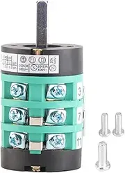 KOSDFOGE Tire Changer Machine Motor Switch Turn Table Pedal Switch 380V Fire Resistant ABS Material Stable and Reliable Design (A)
