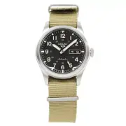 SEIKO SEIKO5 SBSA117 Analog Mechanical (Automatic) Curve Hard Rex Black Khaki