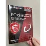 趨勢科技 PC-CILLIN 2021 玩家版 1PC 2年版 防毒 網路安全 防毒軟體
