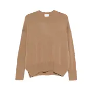 [Allude] Allude Crew-neck Cashmere Sweater S BROWN