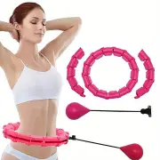 NNETM Adjustable Weighted Fitness Hoops for Effective Abdomen Workout
