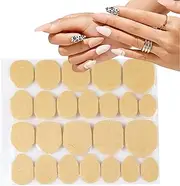 Nail Glue Stickers - (1 Sheet) Transparent Nail Adhesive | Press on Nail Stickers, Long Lasting Double Sided Nail Glue for Nail Tip Press on Nails