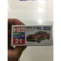 在飛比找蝦皮購物優惠-Tomica no 21 ABARTH 124 RALLY 