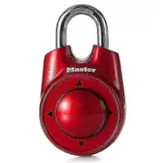 Master Lock Direction Lock Locker Gym Padlock tao Red