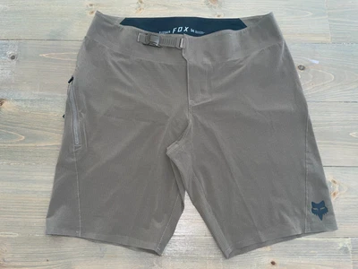 Men' Fox Flexair Ascent Shots 31019-117 Dirt Brown Black MTB Cycling Size 34