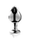 Glass anal plug tail mini dilator dildo wearable phallus butt anal glass