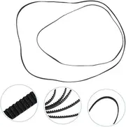 GETAJGHSD Precision 3D Printer Synchronous Belt 2pcs Gt2 Closed Loop Timing Belt Fit for Linear