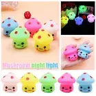 Mushroom Night Light Battery Operated LED Table Lamp Color Changing LED RoebO