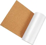 Generic 1 Roll Self Adhesive Cork Drawer Liners for Kitchen Cabinets and Bathroom Drawers Noise Reducing Cut to Fit Shelf Liner Slip for Enhanced Organization