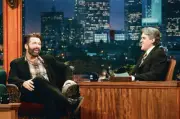 Actor Alec Baldwin On Leno 1995 Old Television Photo 1