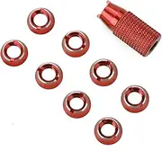 Metal Switch Nut Wrench Radio Control Upgrade Part Set Suitable Strength Drawing Attention Metal Futaba JR (Red)