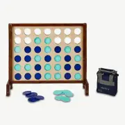 Wooden Giant 4 Game - Oversized Connect 4 Fun for All Ages