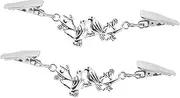 [CATIEBYE] Versatile Women's Cardigan Collar Clips Mandarin Duck Sweater Clips Decorative Vintage Clip for Dress