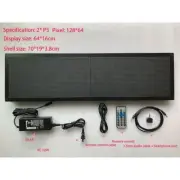 2*P5 Music Spectrum Rhythm Light Aluminum Shell Voice Control For Car Audio KTV