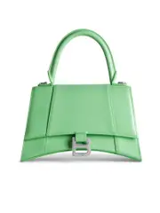 Balenciaga Small Hourglass Top Handle Bag in Light Green