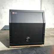 【FOR LC79 TRAY!】Black 1200 x 1770 x 1000 mm Flat Plate Gullwing Ute LC79 Canopy