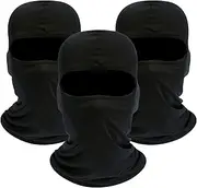 Lycra Fabrics Ski Face Mask Motorcycle Cycling Bike Bandana Hiking Skateboard Balaclava Assorted 3PCS