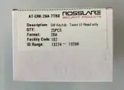 ROSSLARE KEY FOB AT-ERK-26A-7TBO 125KHZ READ-ONLY PROXI TAGS 25 units/Pack NEW