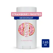 Dunkin' Deodorant, Aluminum Free, Strawberry Frosted Deodorant, 2.65 Oz