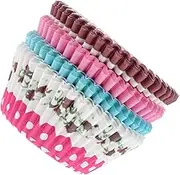 TIDTALEO 400Pcs Food Grade Paper Muffin Liners High Temperature Resistant Cupcake Cups for Baking Oil Resistant Non Stick for Muffins Cakes and Snacks