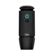 J013 Negative Ion Purification Humidifier Ultrasonic Atomizing Aromatherapy Car Air Purifier - Black