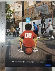 2001 PS2 Ad Basketball Playstation 2 Video Game Console Electronic Sony Vintage