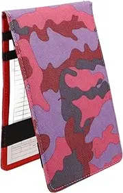 ARTIBETTER Lightweight Golf Scorebook Portable Score Recording Notebook with Protective Cover Compact Design for Easy Carrying for Golfers and Scorekeeping The Course