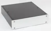 New Aluminum Chassis DIY HIFi Project Box DAC Amplifier Case D225 W217 H52mm