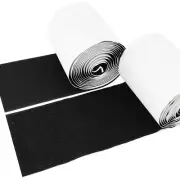 4 Inch x 8.2Ft Sticky Back Hook and Loop Tape for Home Office School Crafts
