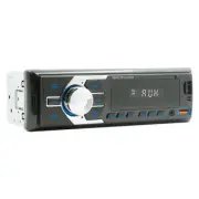 Head Unit Single Din Car Radio MP3 Audio Player Bluetooth RCA USB Phone Charging (for: Fiat)