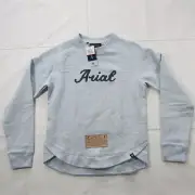 Ariat Youth Girl's LG (12) Long Sleeve Benicia Retro Sweatshirt - Cerulean Heath