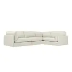 [James Lane] Finley Toorak Pearl Corner Sofa - 4 Seater