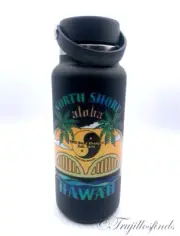 Hydro Flask Flex Cap Hawaii North Shore aloha 32 oz Limited Edition Black New