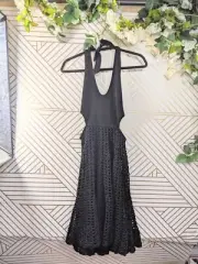 PROENZA SCHOULER Women's Crotchet Mixed Stitch Knit Halter Knit Dress Siz XS NEW