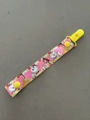 Baby Dummy Clips Pacifier Chain Soother Holder Princess Belle Teapot Teacup