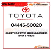 04445-50020 TOYOTA GENUINE GASKET KIT, POWER STEERING GEAR(FOR RACK & PINION)