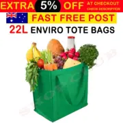 Bulk Reusable Folding Supermarket Grocery Shopping Bags Black or Green Cloth Bag